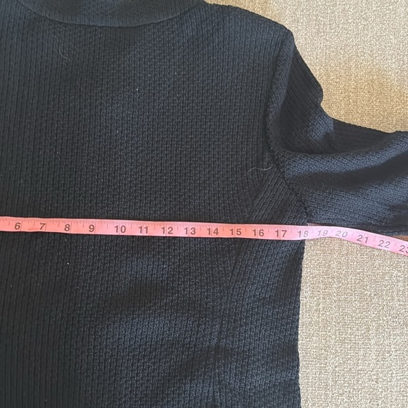 St. John Caviar Long Sleeve Texture Waffle Black Knit Blazer Jacket Size 10 - Picture 6 of 7